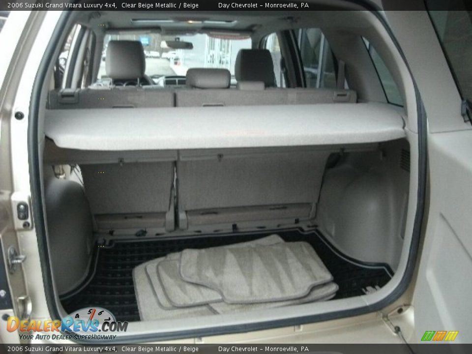2006 Suzuki Grand Vitara Luxury 4x4 Clear Beige Metallic / Beige Photo #8
