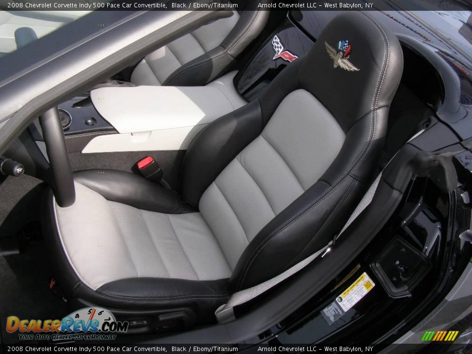 2008 Chevrolet Corvette Indy 500 Pace Car Convertible Black / Ebony/Titanium Photo #10