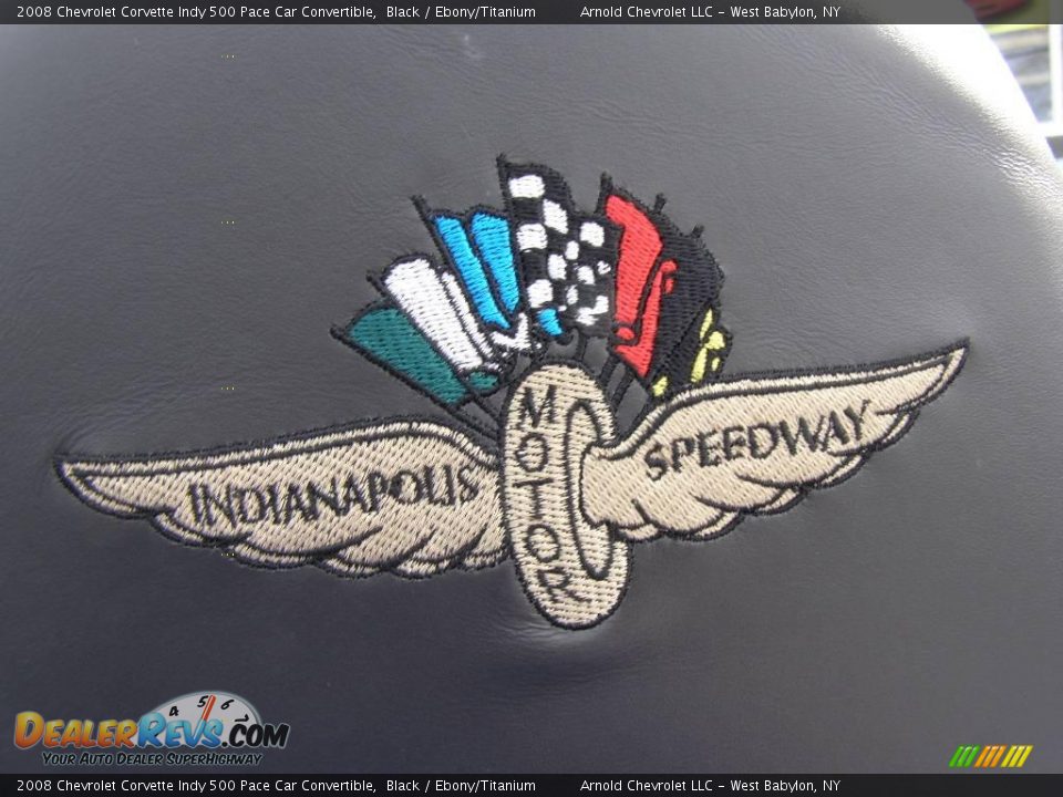 2008 Chevrolet Corvette Indy 500 Pace Car Convertible Black / Ebony/Titanium Photo #13