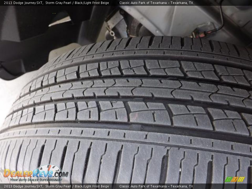 2013 Dodge Journey SXT Storm Gray Pearl / Black/Light Frost Beige Photo #15