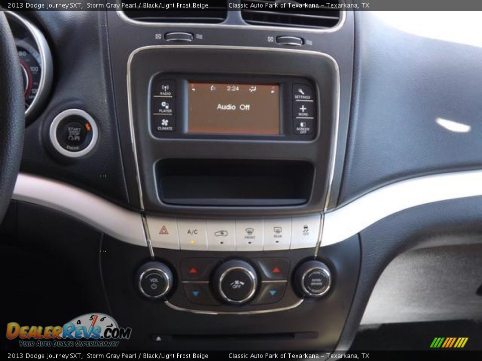 2013 Dodge Journey SXT Storm Gray Pearl / Black/Light Frost Beige Photo #16
