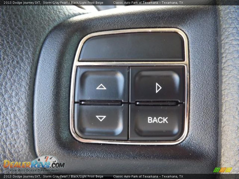 2013 Dodge Journey SXT Storm Gray Pearl / Black/Light Frost Beige Photo #19