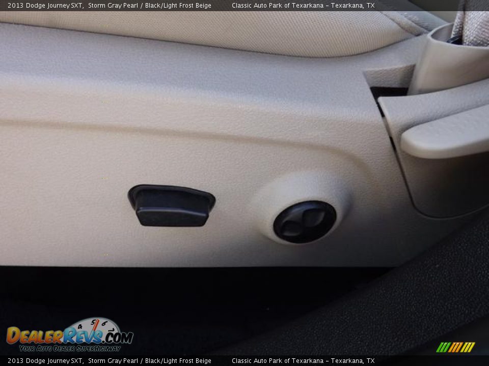 2013 Dodge Journey SXT Storm Gray Pearl / Black/Light Frost Beige Photo #25