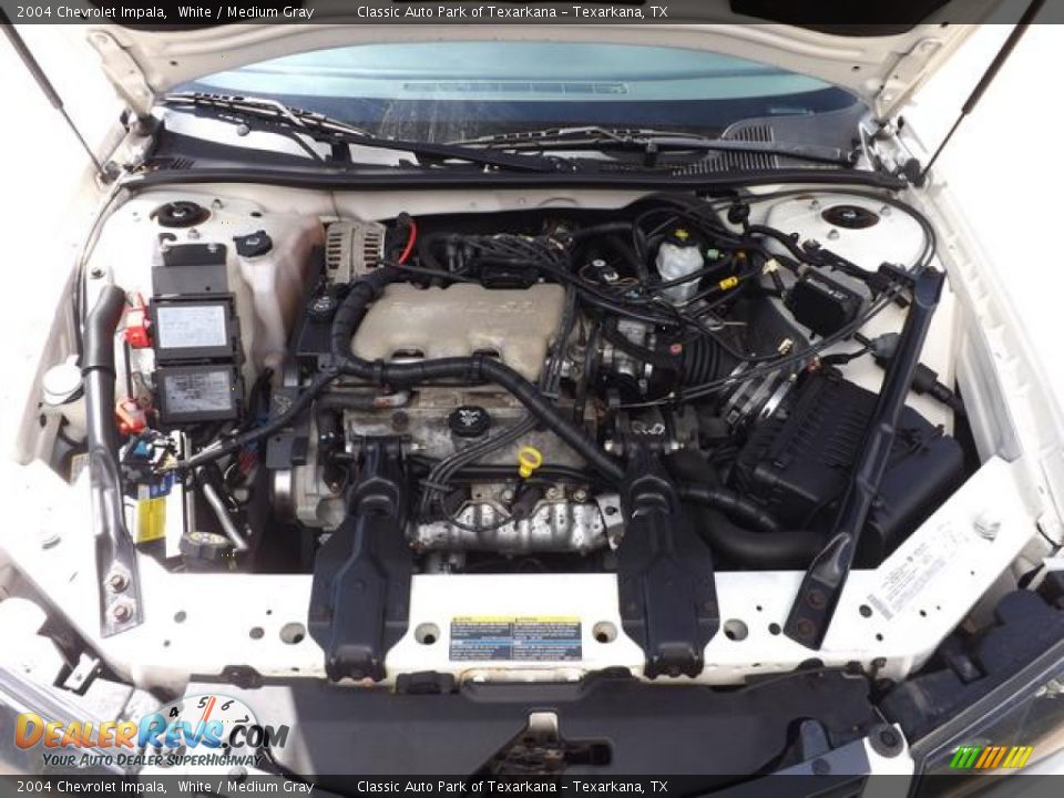 2004 Chevrolet Impala White / Medium Gray Photo #11