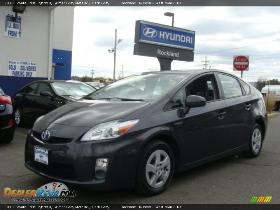 2010 Toyota Prius Hybrid II Winter Gray Metallic / Dark Gray Photo #1