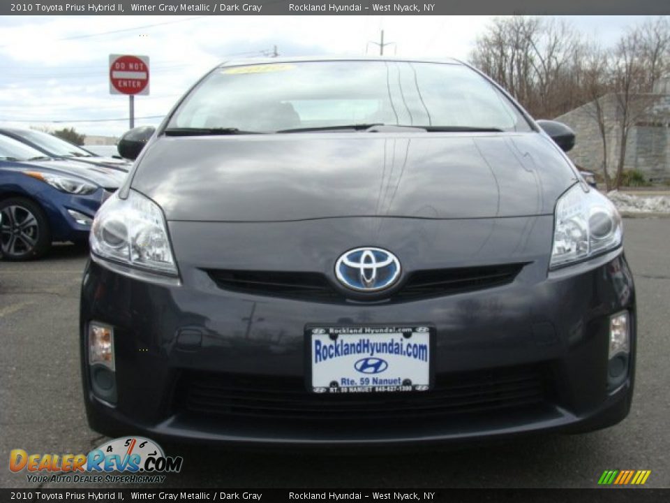 2010 Toyota Prius Hybrid II Winter Gray Metallic / Dark Gray Photo #2