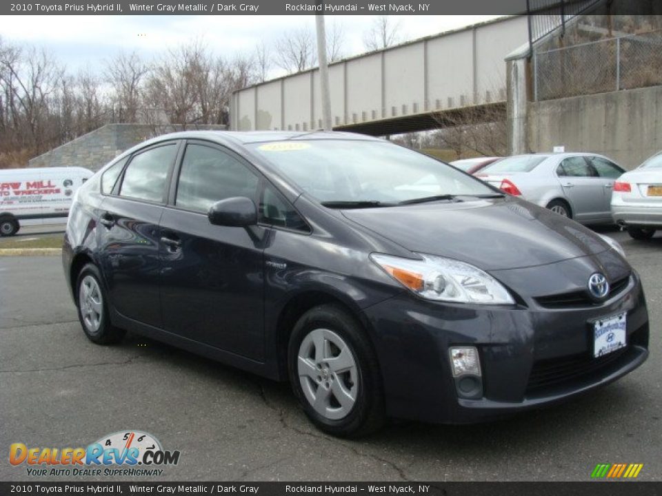 2010 Toyota Prius Hybrid II Winter Gray Metallic / Dark Gray Photo #3