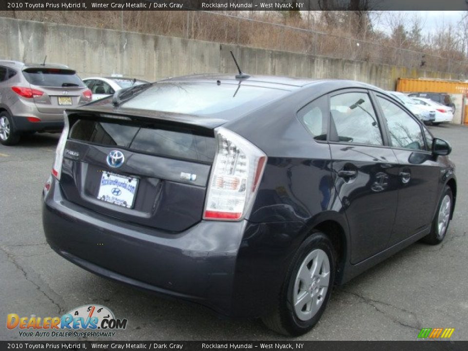 2010 Toyota Prius Hybrid II Winter Gray Metallic / Dark Gray Photo #4