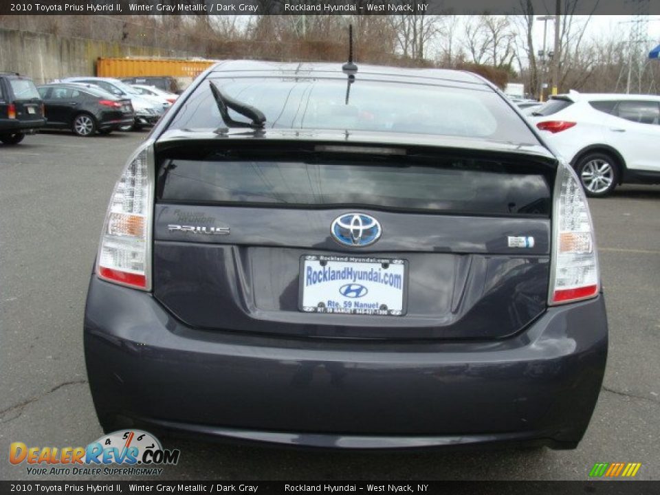 2010 Toyota Prius Hybrid II Winter Gray Metallic / Dark Gray Photo #5