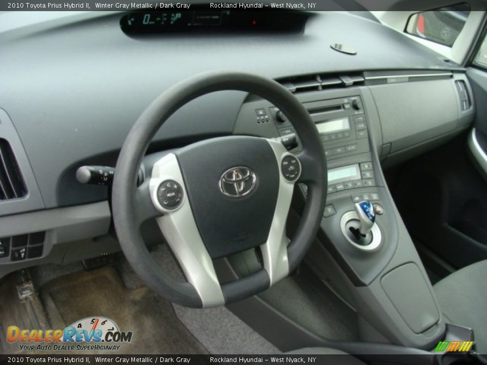 2010 Toyota Prius Hybrid II Winter Gray Metallic / Dark Gray Photo #8