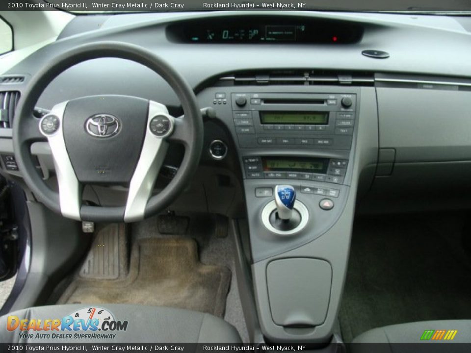 2010 Toyota Prius Hybrid II Winter Gray Metallic / Dark Gray Photo #10