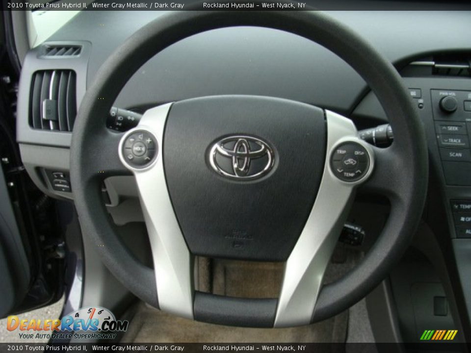 2010 Toyota Prius Hybrid II Winter Gray Metallic / Dark Gray Photo #11