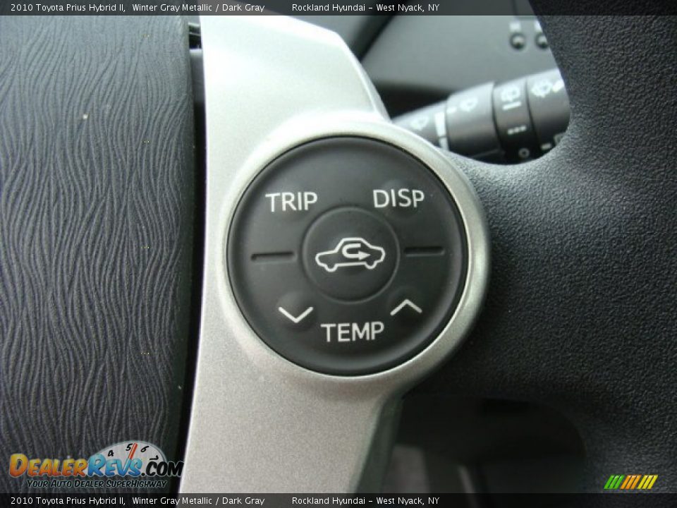 2010 Toyota Prius Hybrid II Winter Gray Metallic / Dark Gray Photo #13