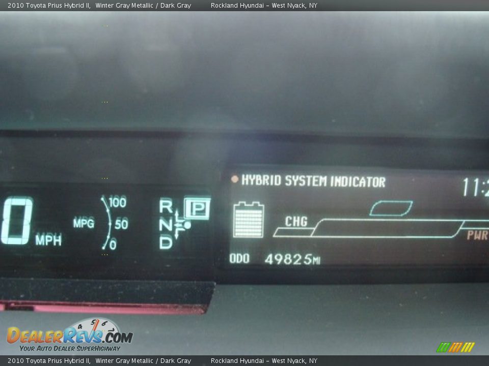 2010 Toyota Prius Hybrid II Winter Gray Metallic / Dark Gray Photo #14