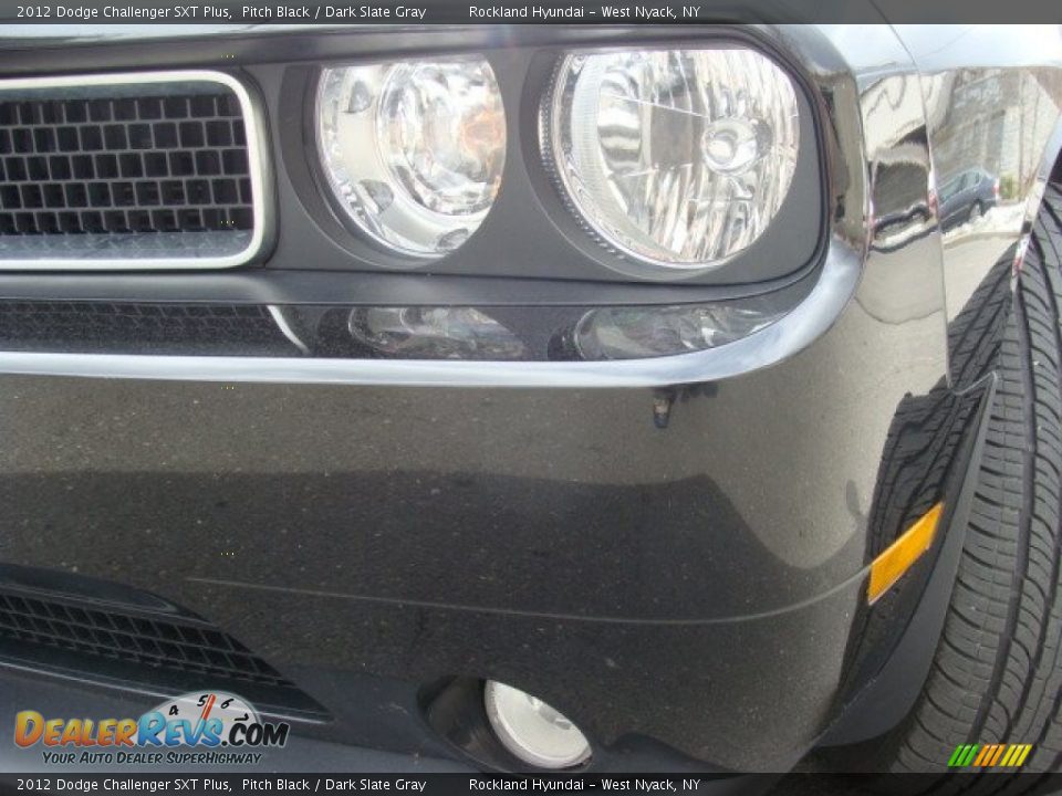 2012 Dodge Challenger SXT Plus Pitch Black / Dark Slate Gray Photo #29