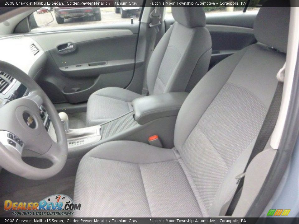 2008 Chevrolet Malibu LS Sedan Golden Pewter Metallic / Titanium Gray Photo #15