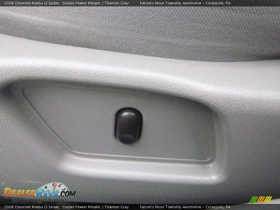 2008 Chevrolet Malibu LS Sedan Golden Pewter Metallic / Titanium Gray Photo #21