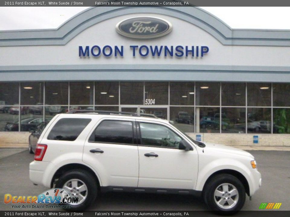 2011 Ford Escape XLT White Suede / Stone Photo #1