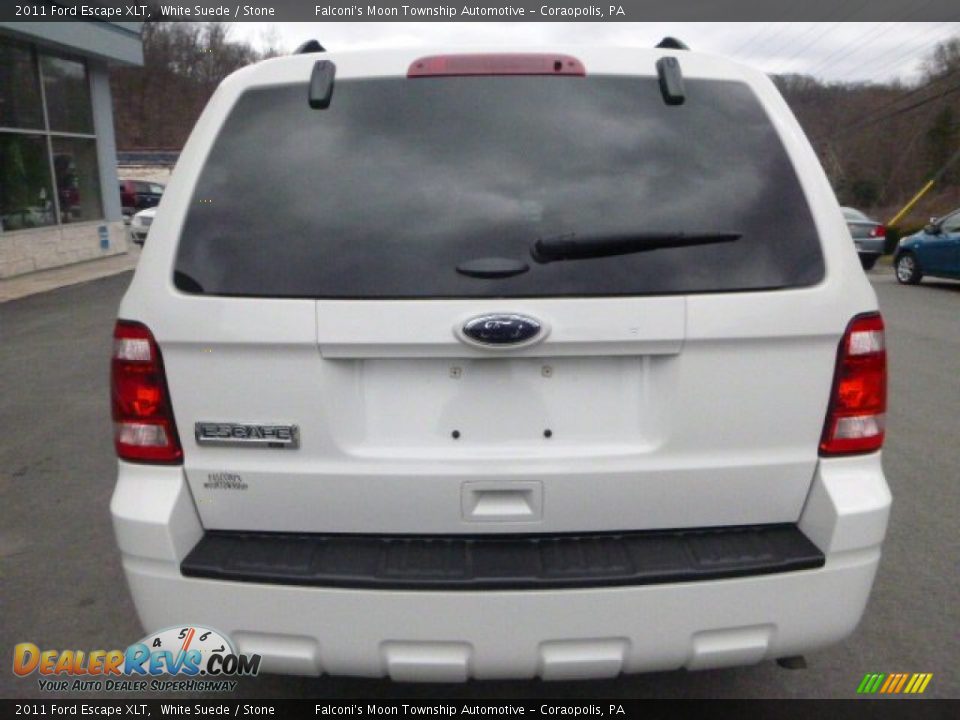 2011 Ford Escape XLT White Suede / Stone Photo #3