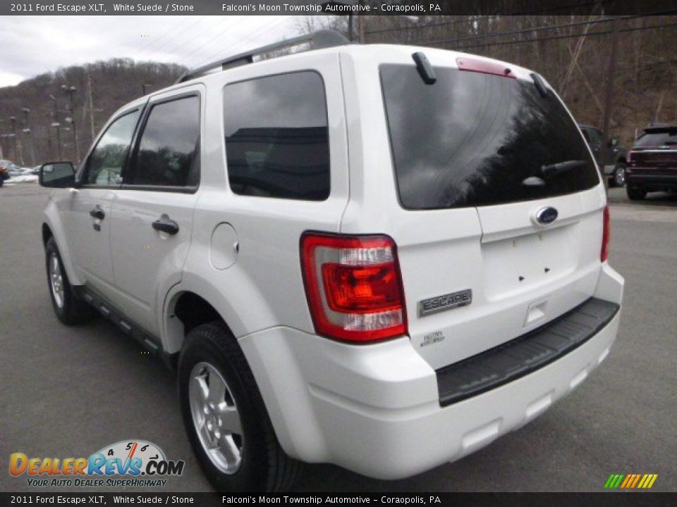 2011 Ford Escape XLT White Suede / Stone Photo #4