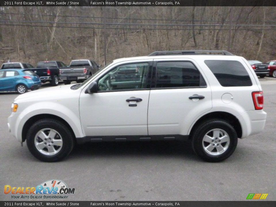 2011 Ford Escape XLT White Suede / Stone Photo #5