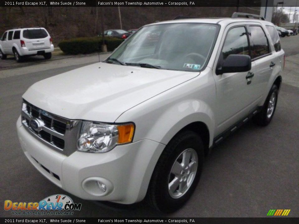 2011 Ford Escape XLT White Suede / Stone Photo #6