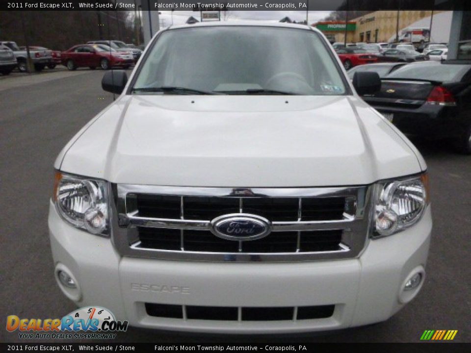 2011 Ford Escape XLT White Suede / Stone Photo #7