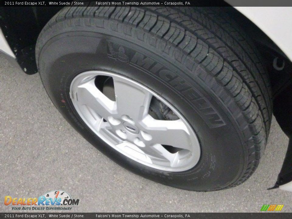 2011 Ford Escape XLT White Suede / Stone Photo #9