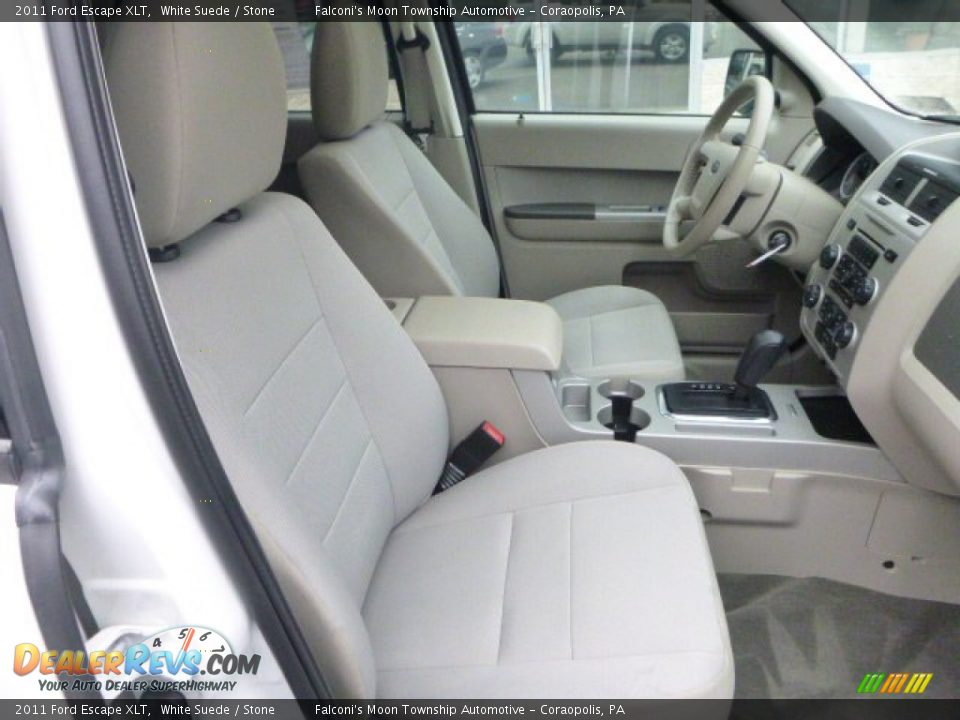 2011 Ford Escape XLT White Suede / Stone Photo #10
