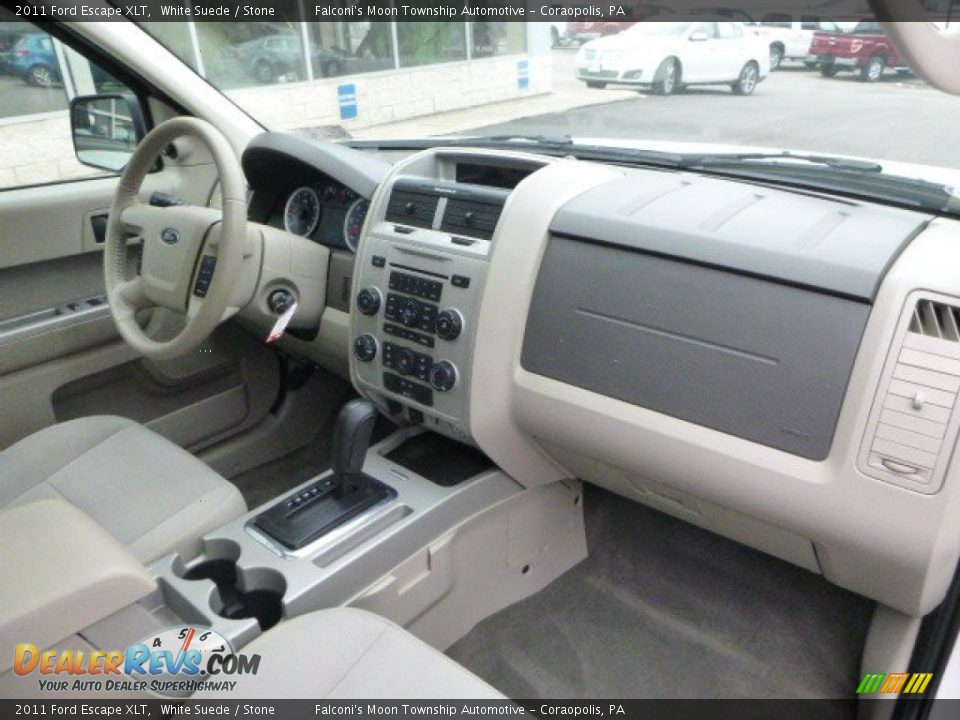 2011 Ford Escape XLT White Suede / Stone Photo #11