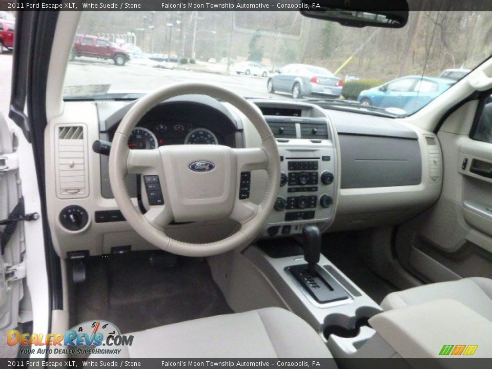 2011 Ford Escape XLT White Suede / Stone Photo #17