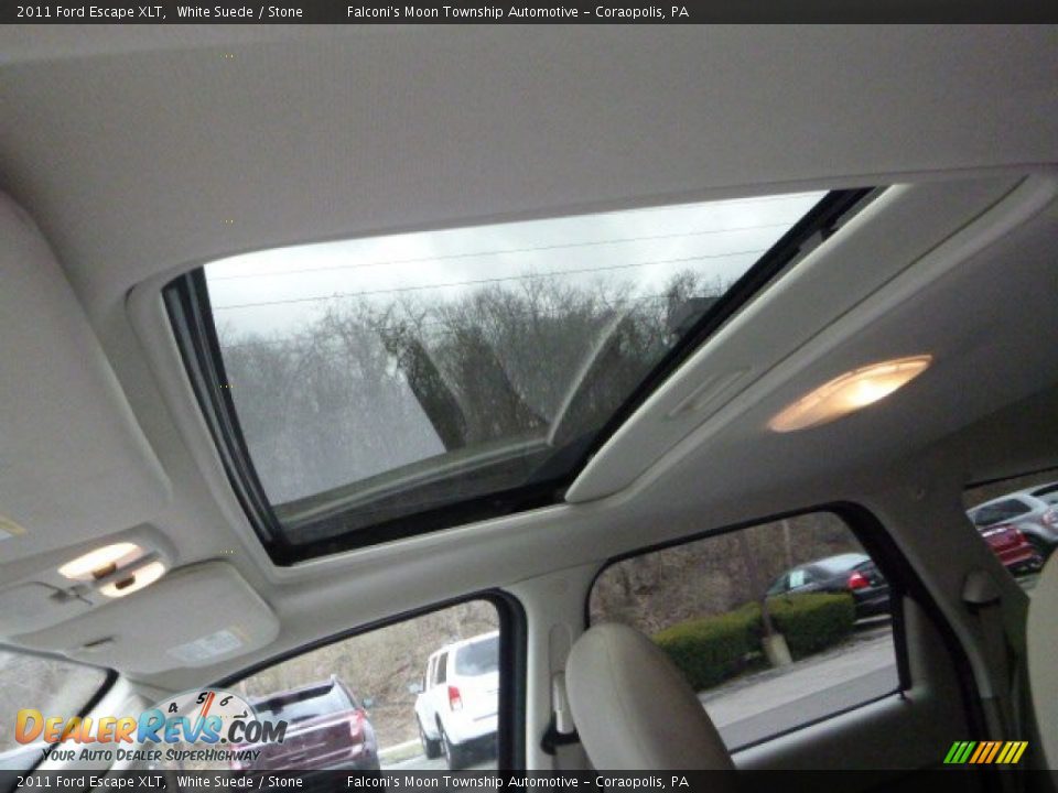 2011 Ford Escape XLT White Suede / Stone Photo #20