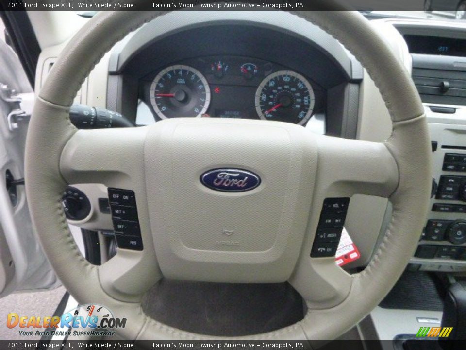 2011 Ford Escape XLT White Suede / Stone Photo #22