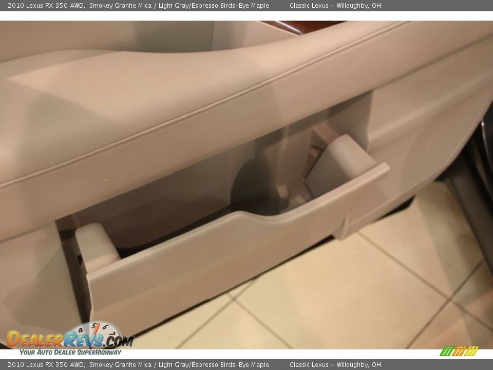 2010 Lexus RX 350 AWD Smokey Granite Mica / Light Gray/Espresso Birds-Eye Maple Photo #6
