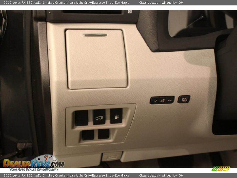 2010 Lexus RX 350 AWD Smokey Granite Mica / Light Gray/Espresso Birds-Eye Maple Photo #7