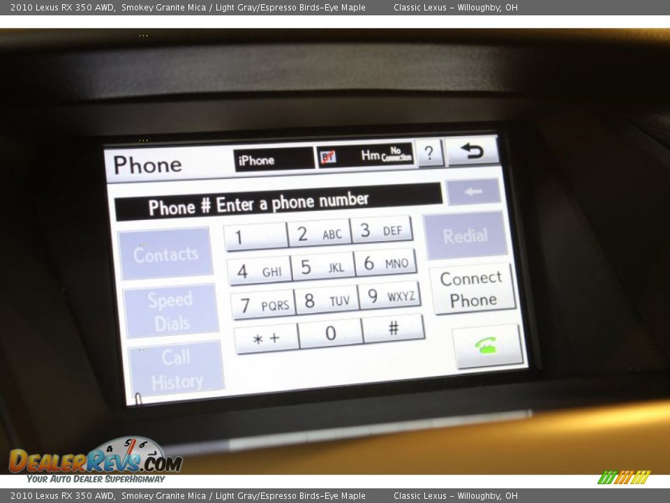 2010 Lexus RX 350 AWD Smokey Granite Mica / Light Gray/Espresso Birds-Eye Maple Photo #22