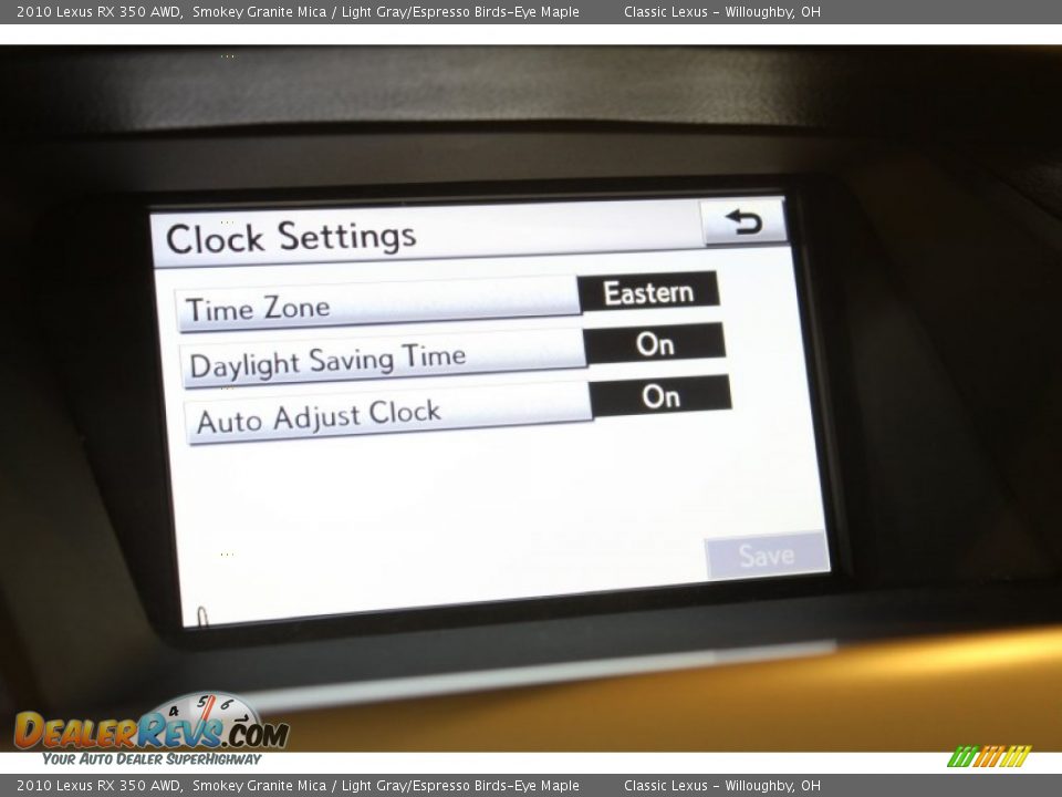2010 Lexus RX 350 AWD Smokey Granite Mica / Light Gray/Espresso Birds-Eye Maple Photo #26