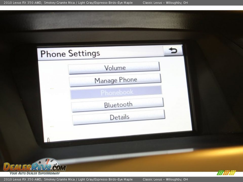 2010 Lexus RX 350 AWD Smokey Granite Mica / Light Gray/Espresso Birds-Eye Maple Photo #29