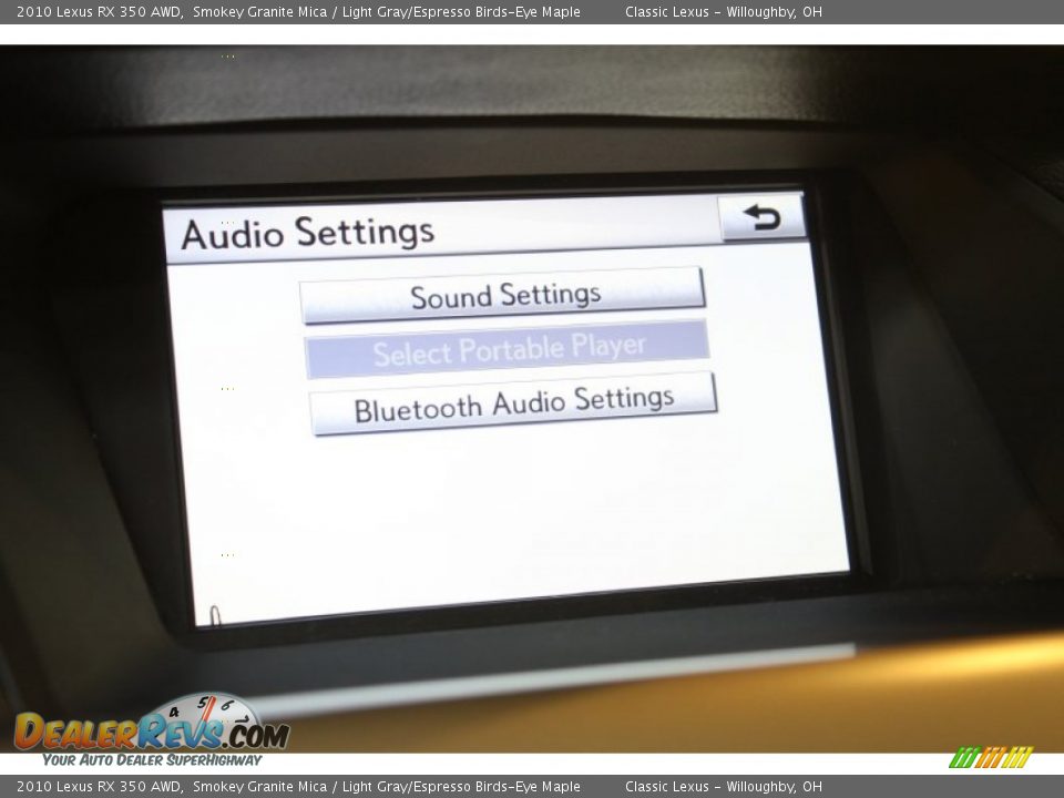 2010 Lexus RX 350 AWD Smokey Granite Mica / Light Gray/Espresso Birds-Eye Maple Photo #30