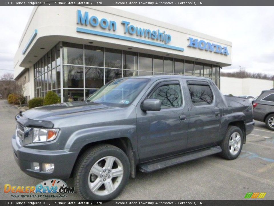 2010 Honda Ridgeline RTL Polished Metal Metallic / Black Photo #1