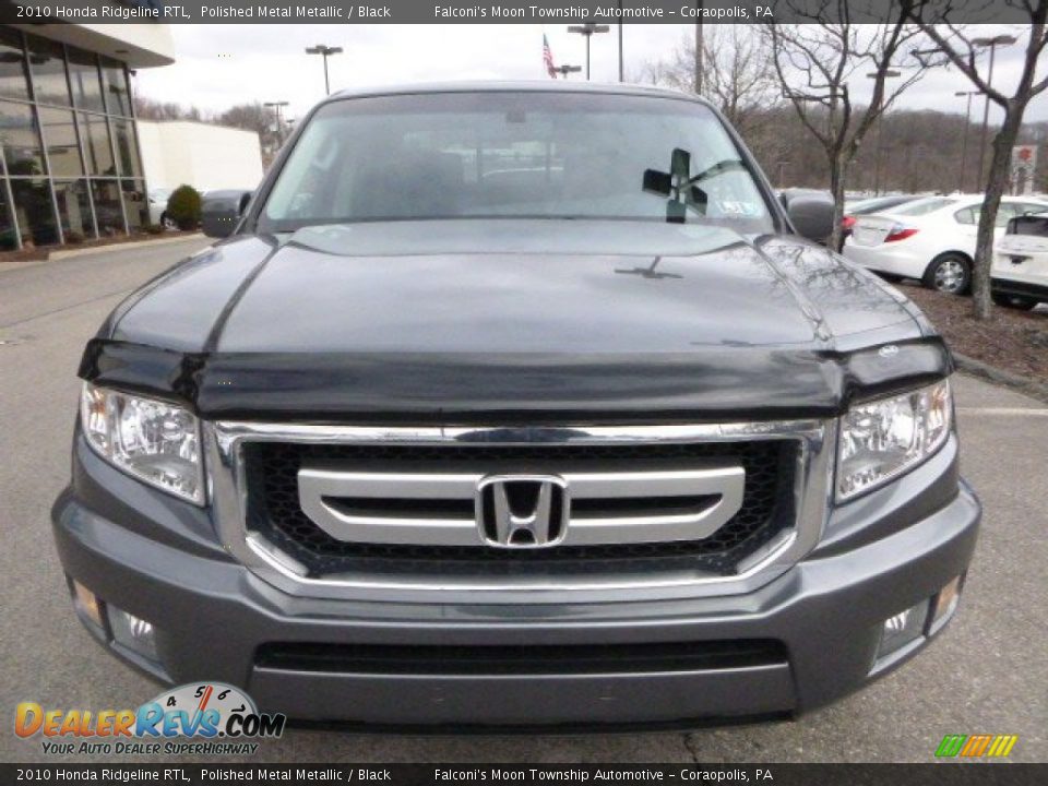 2010 Honda Ridgeline RTL Polished Metal Metallic / Black Photo #8