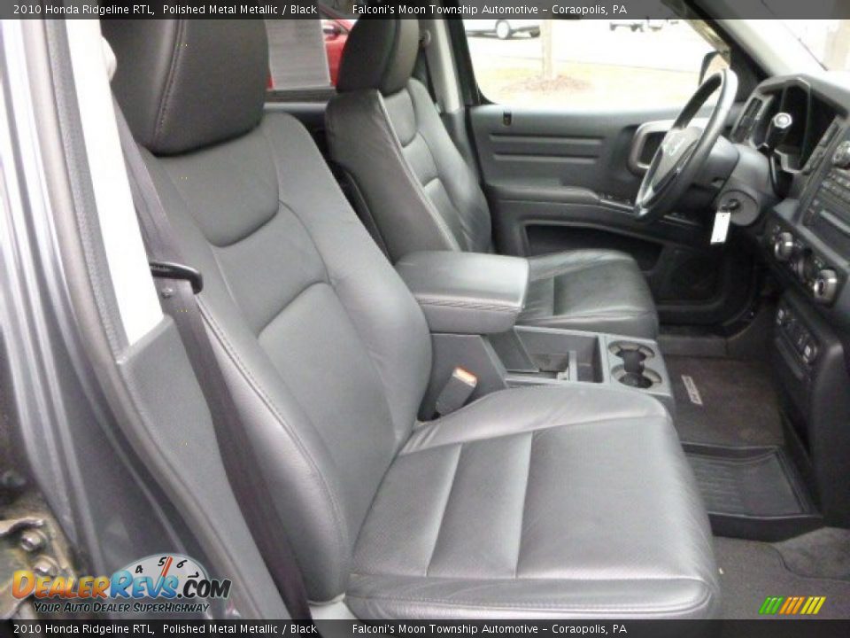 2010 Honda Ridgeline RTL Polished Metal Metallic / Black Photo #10