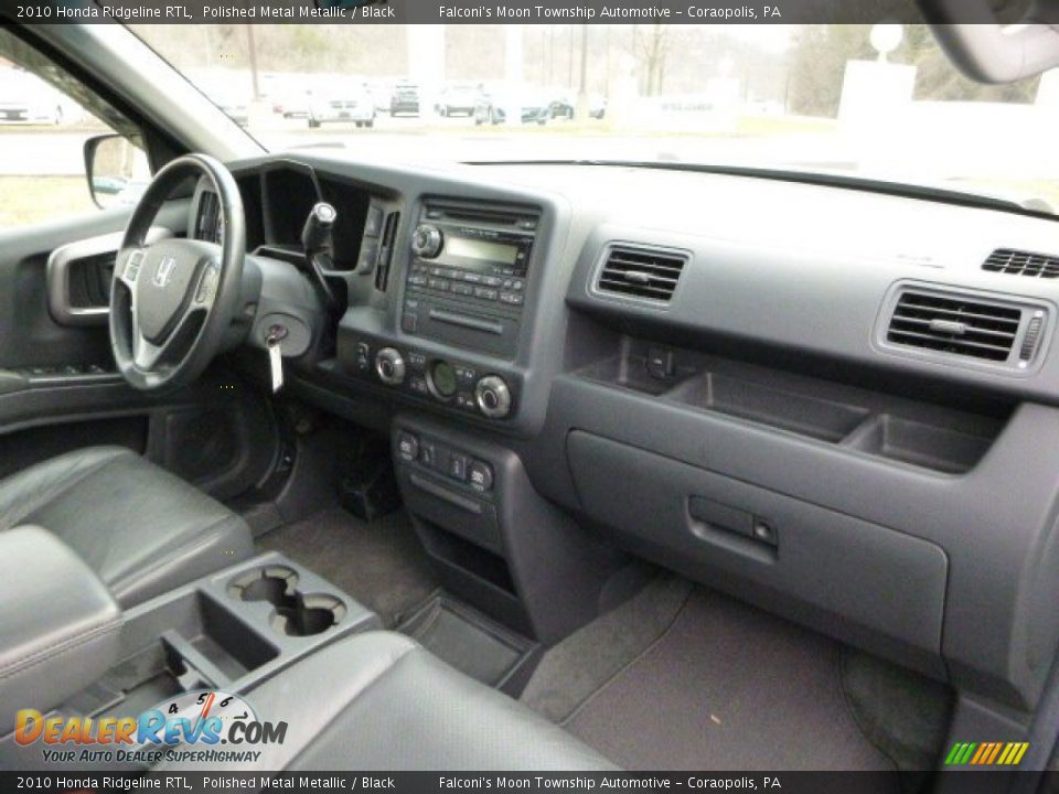 2010 Honda Ridgeline RTL Polished Metal Metallic / Black Photo #11