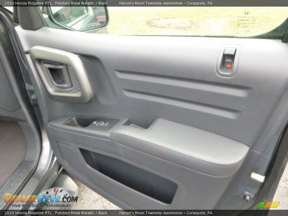 2010 Honda Ridgeline RTL Polished Metal Metallic / Black Photo #12