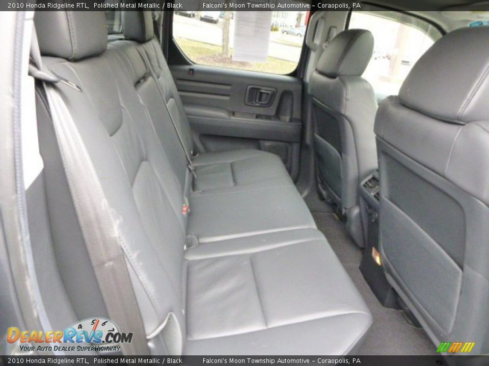 2010 Honda Ridgeline RTL Polished Metal Metallic / Black Photo #13