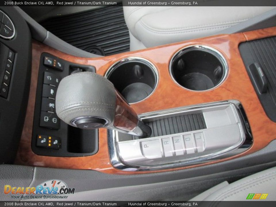 2008 Buick Enclave CXL AWD Red Jewel / Titanium/Dark Titanium Photo #15