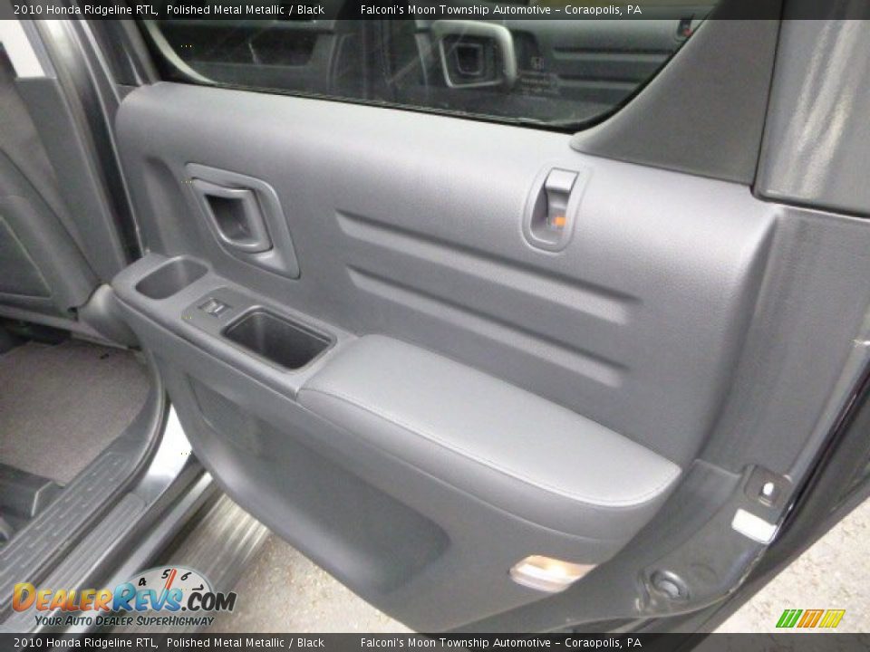 2010 Honda Ridgeline RTL Polished Metal Metallic / Black Photo #14
