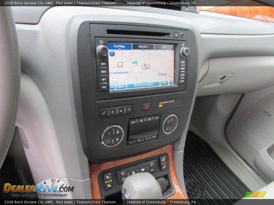 2008 Buick Enclave CXL AWD Red Jewel / Titanium/Dark Titanium Photo #16
