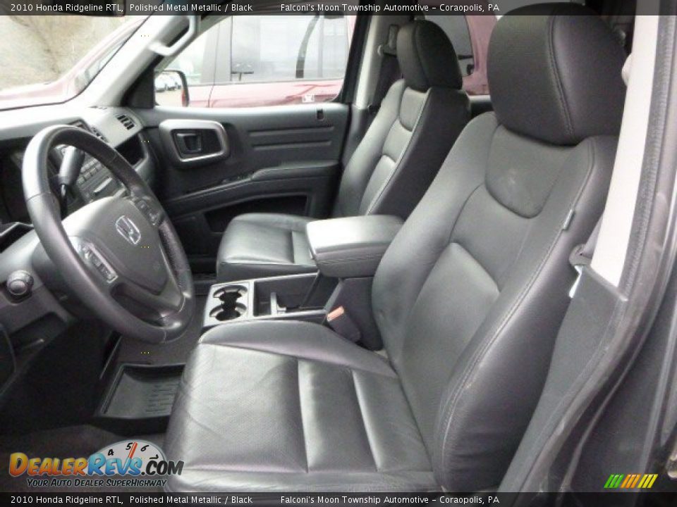 2010 Honda Ridgeline RTL Polished Metal Metallic / Black Photo #15