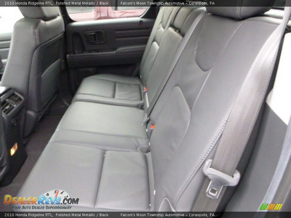 2010 Honda Ridgeline RTL Polished Metal Metallic / Black Photo #16